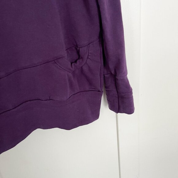 1-3Y Munchkin and Sprout Purple Grow with Me Cowl Neck Sweater, Sweatshirt - Picture 10 of 13